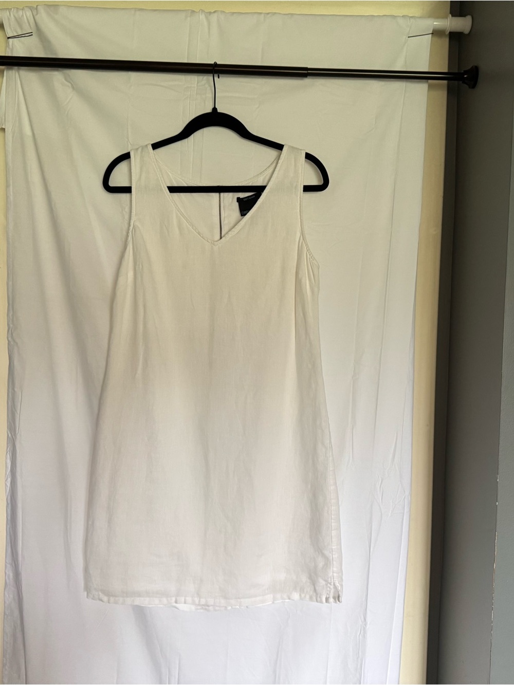 Cynthia Rowley Cream Sleeveless V-Neck Tunic Dress Size 8